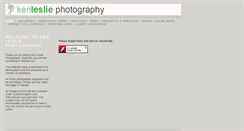 Desktop Screenshot of kenleslie.co.uk